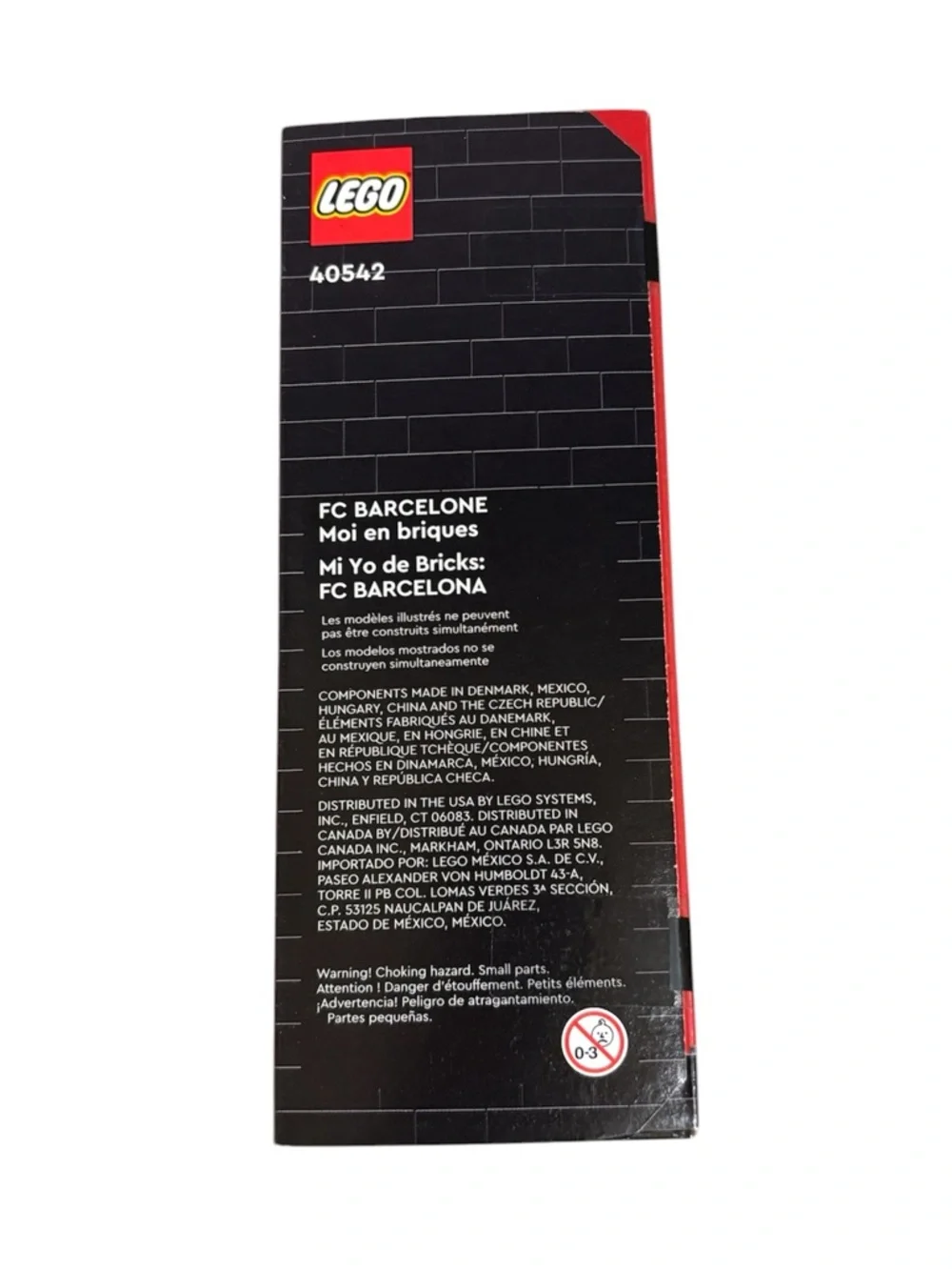 Lego BrickHeadz FC Barcelona Go Brick Me Set (#40542)